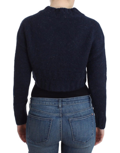 Cardigan bleu court de John Galliano