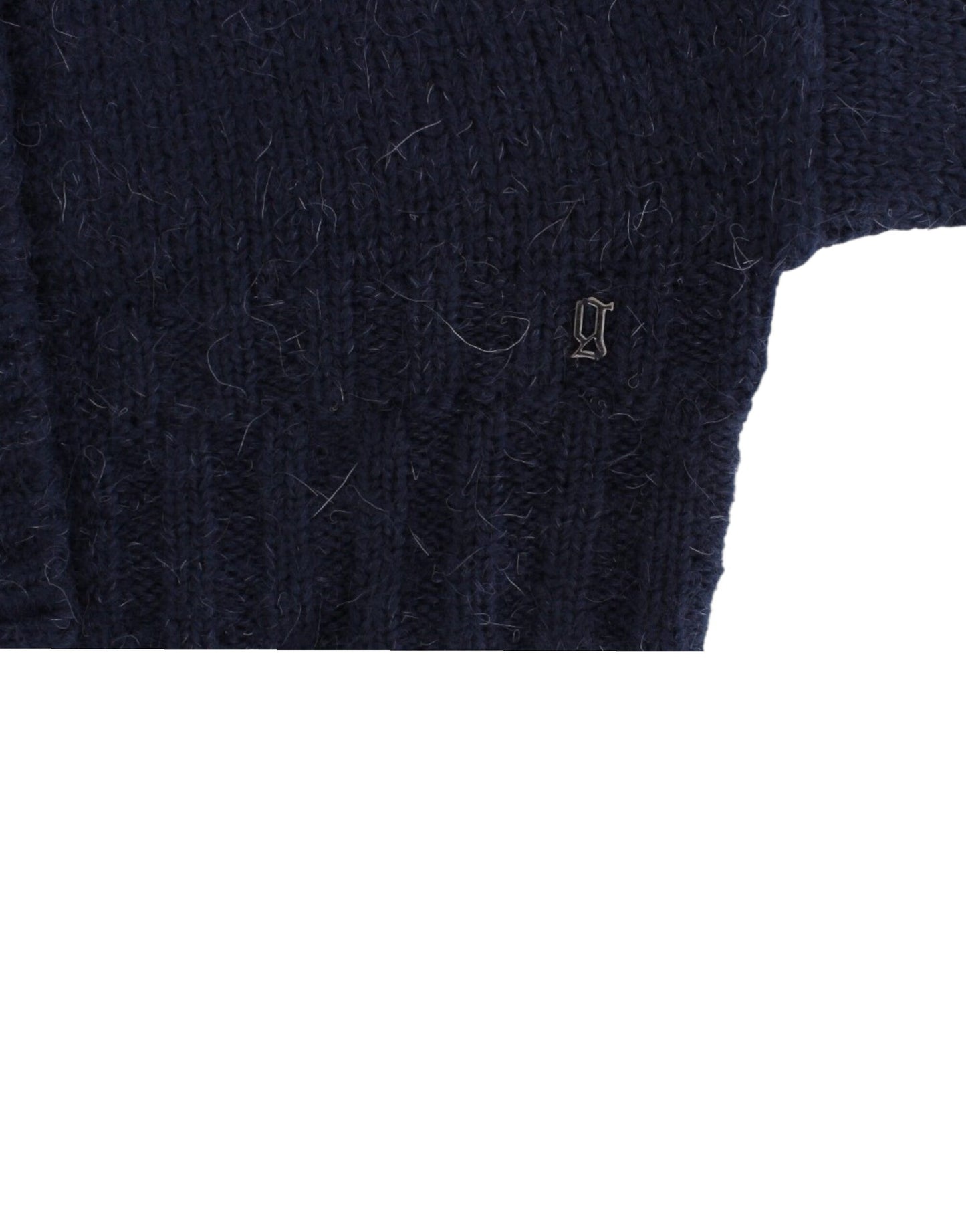 Cardigan bleu court de John Galliano