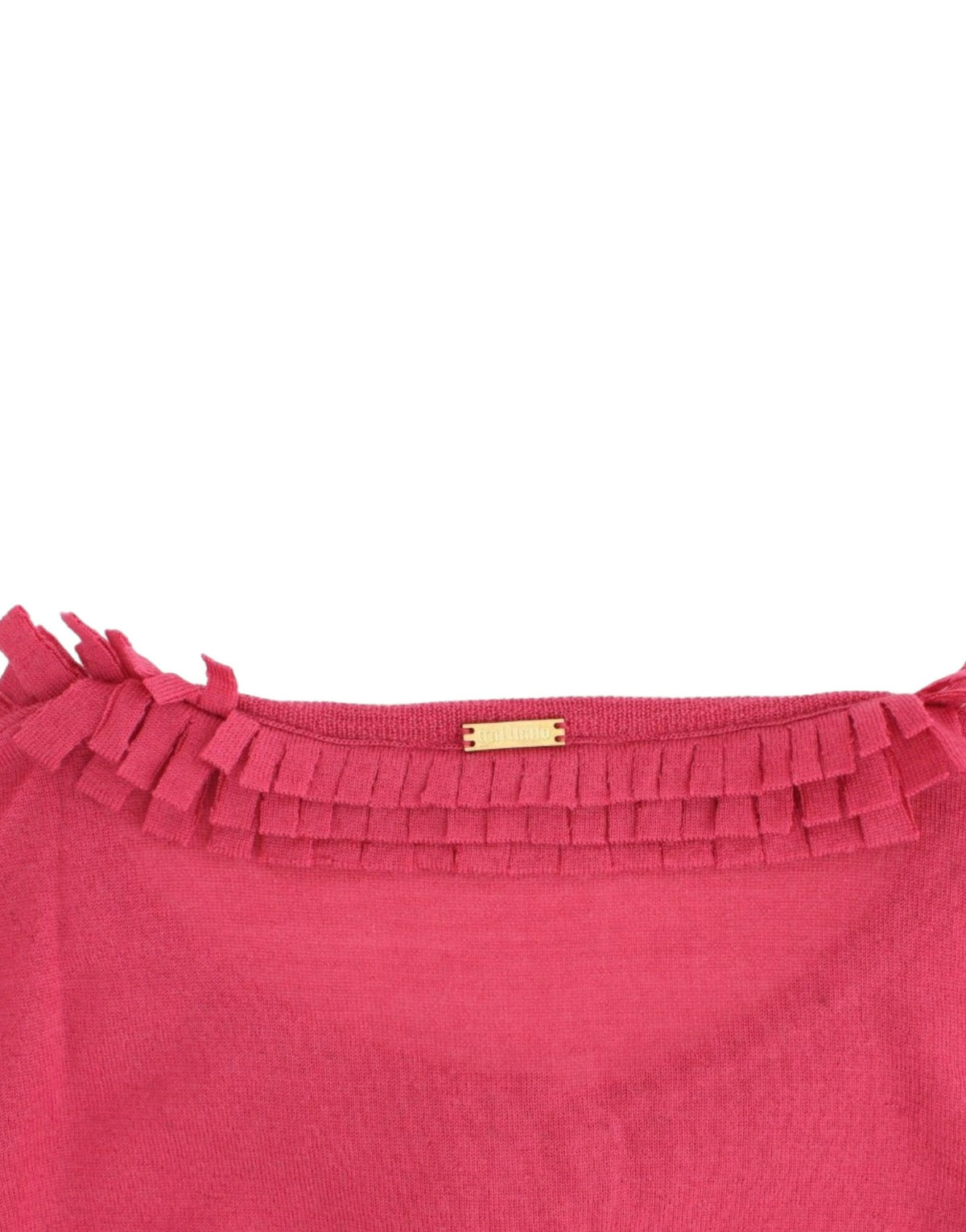 Cardigan en laine rose de John Galliano