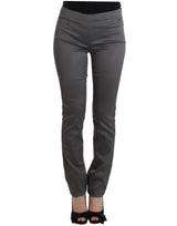 Pantalon slim gris de John Galliano