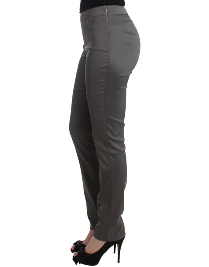 Pantalon slim gris de John Galliano