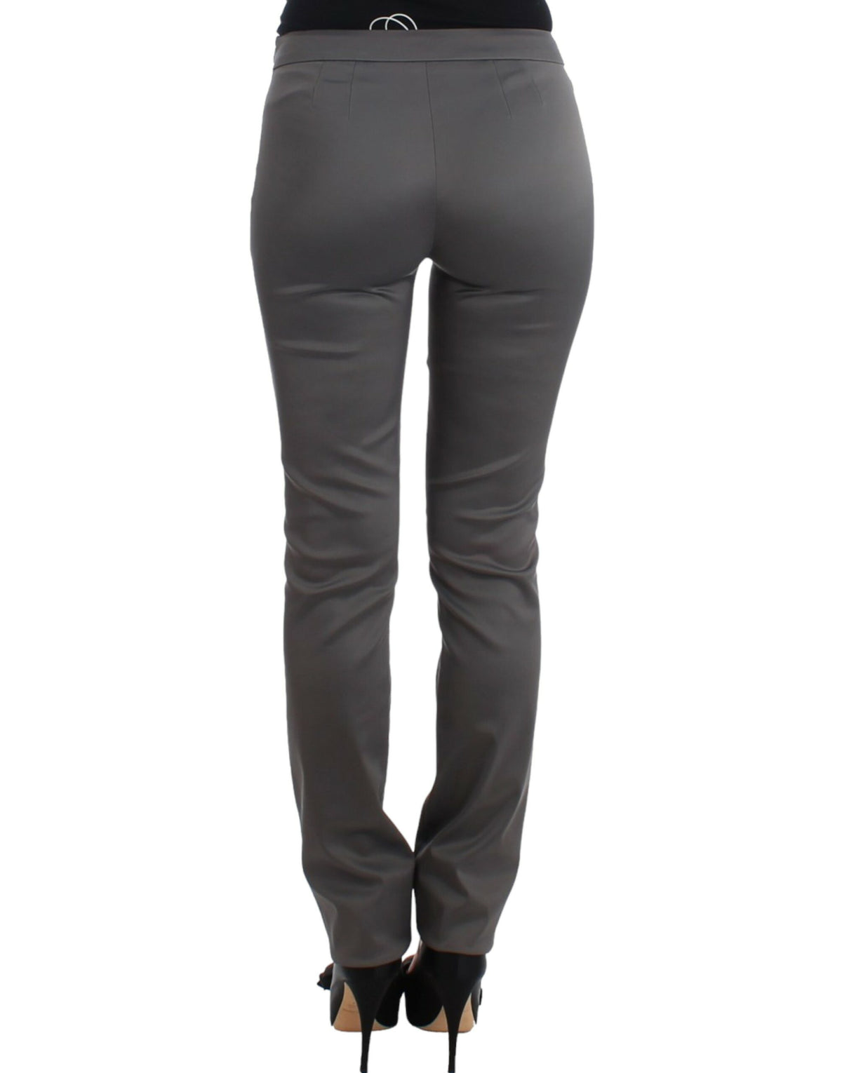 Pantalon slim gris de John Galliano