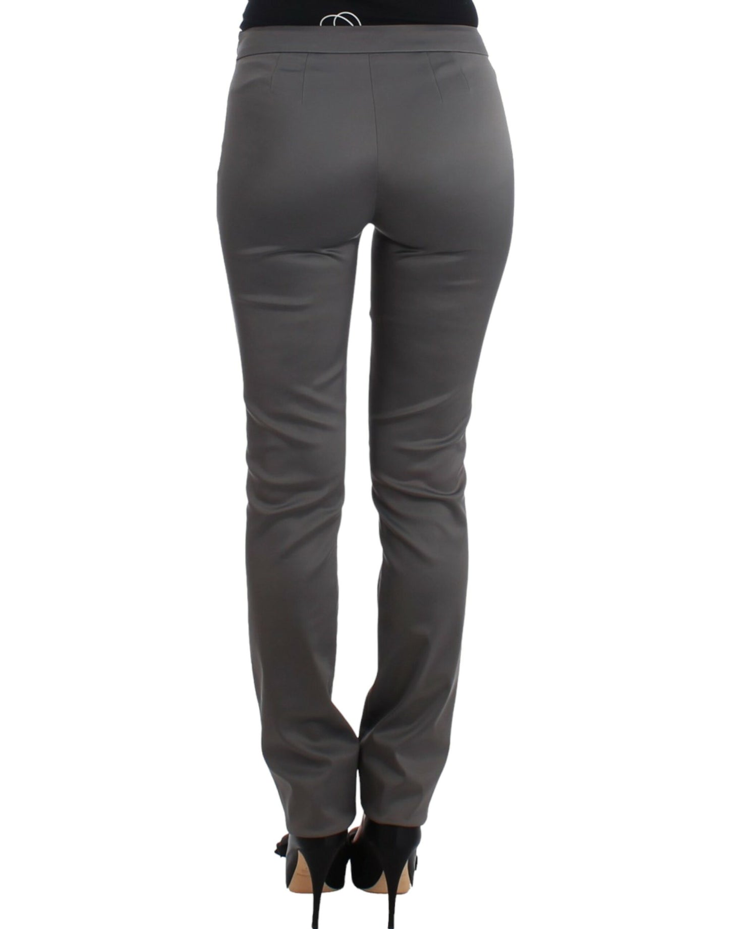 Pantalon slim gris de John Galliano
