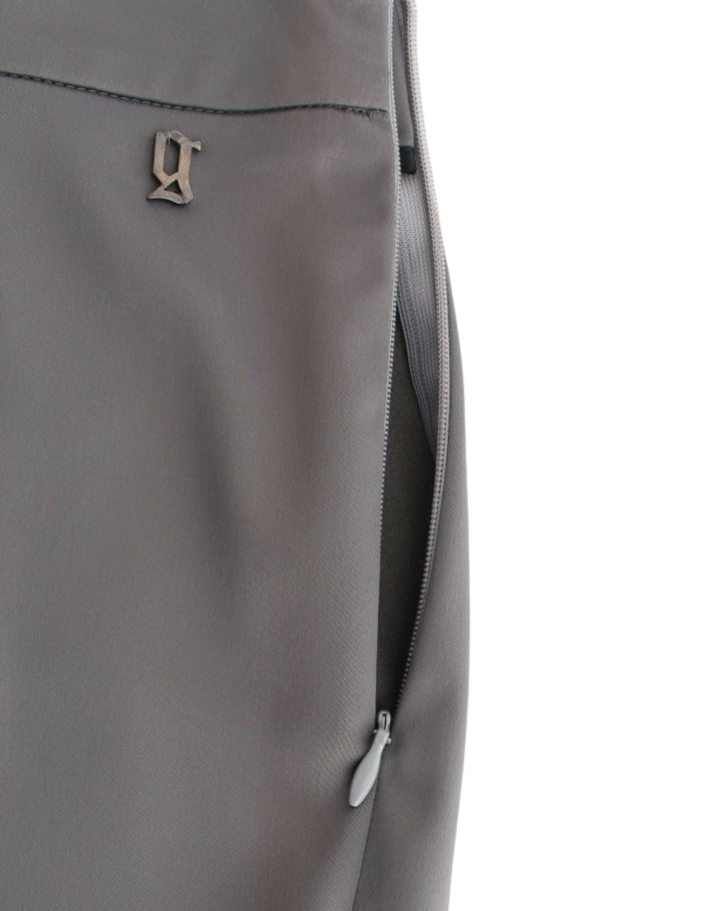 Pantalon slim gris de John Galliano