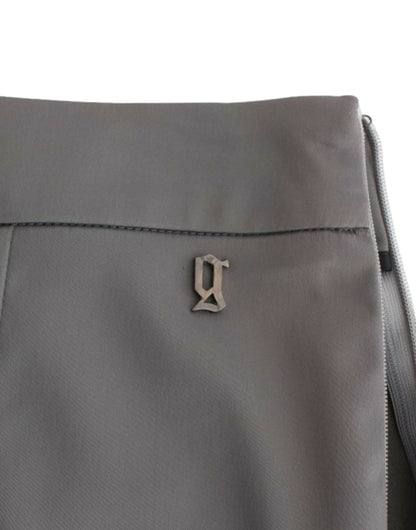 Pantalon slim gris de John Galliano