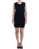 Robe en jersey de coton bleu de John Galliano