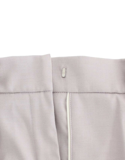 Pantalon taille haute gris de Cavalli