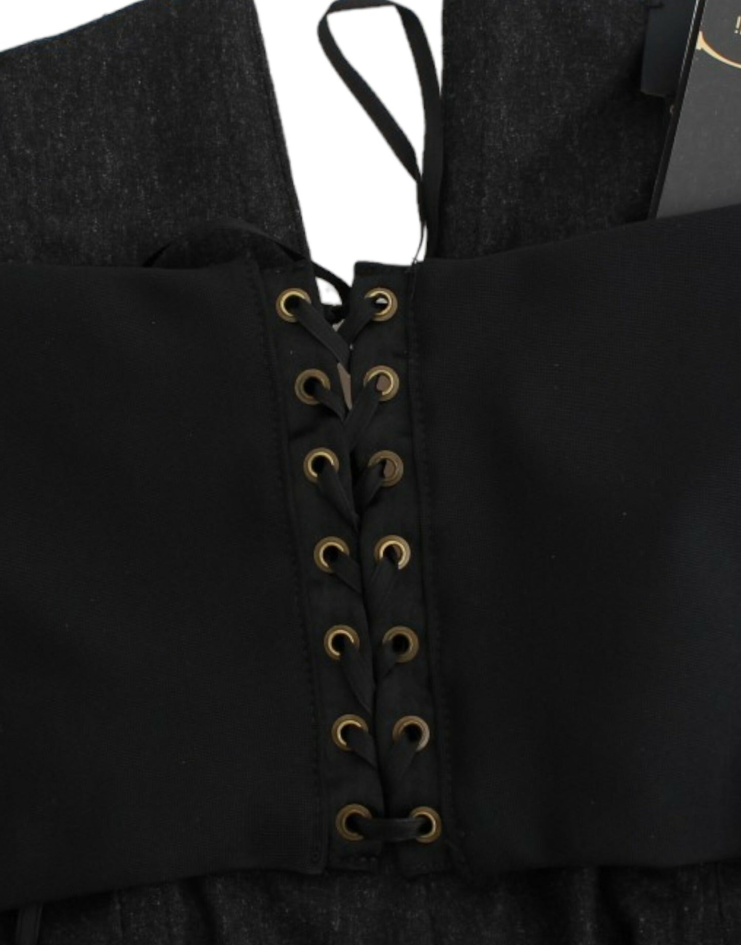 Robe sans bretelles grise de Cavalli