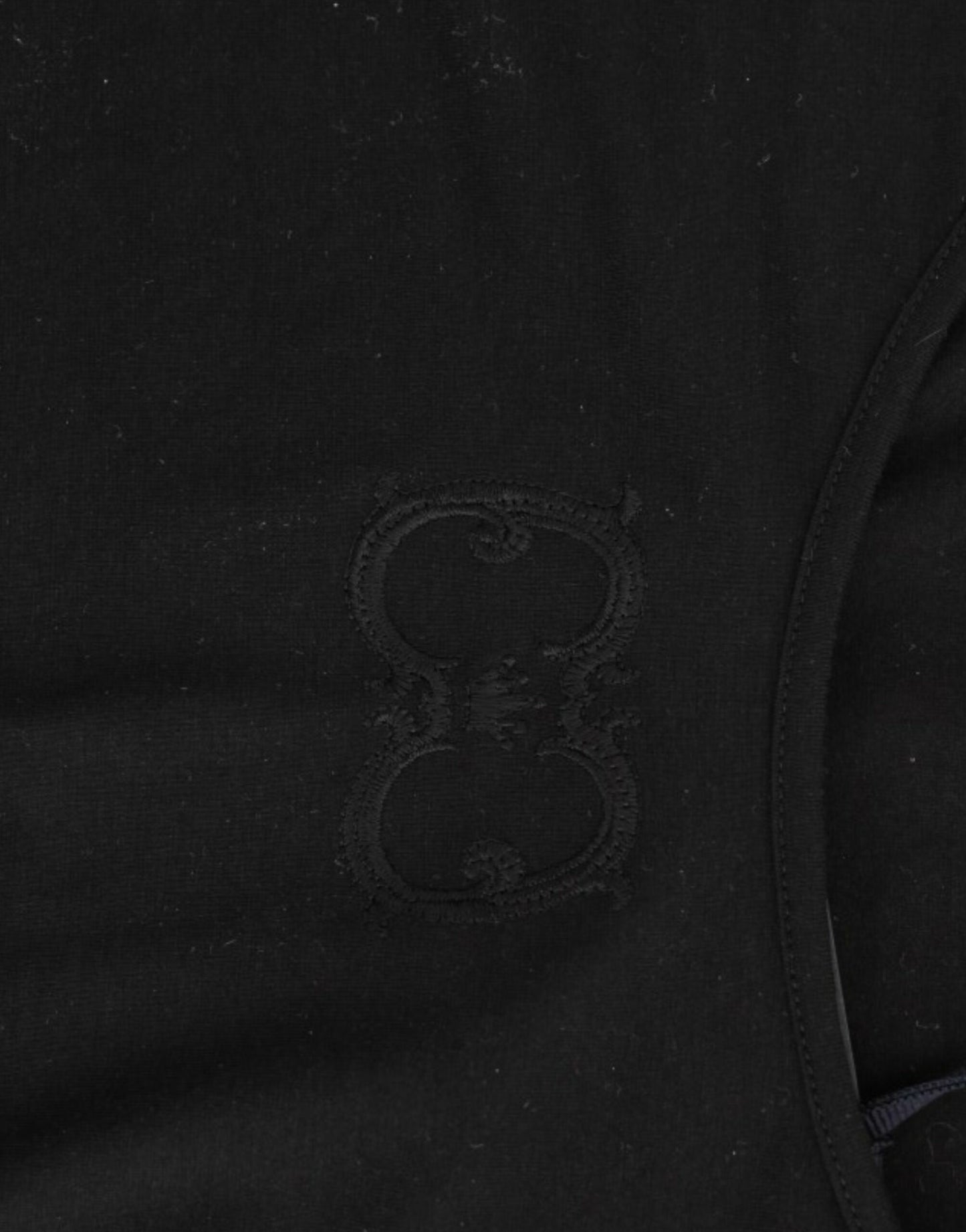 Top en coton noir de Cavalli