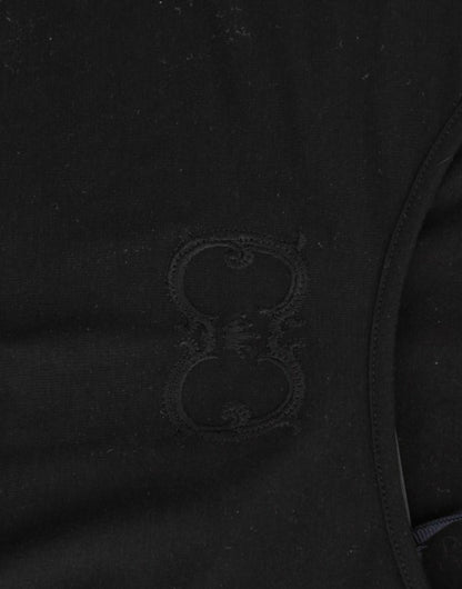 Top en coton noir de Cavalli