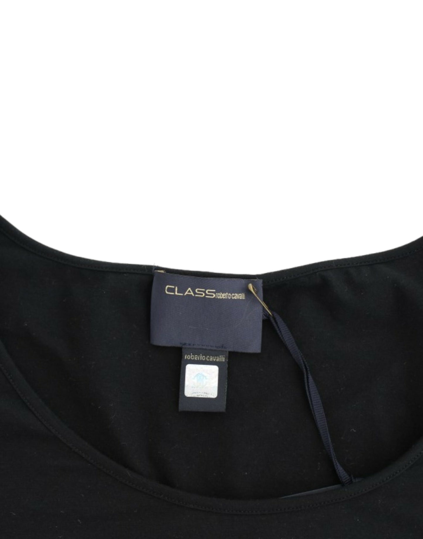 Top en coton noir de Cavalli