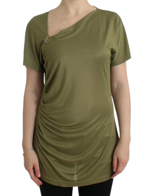 Blouse verte Cavalli
