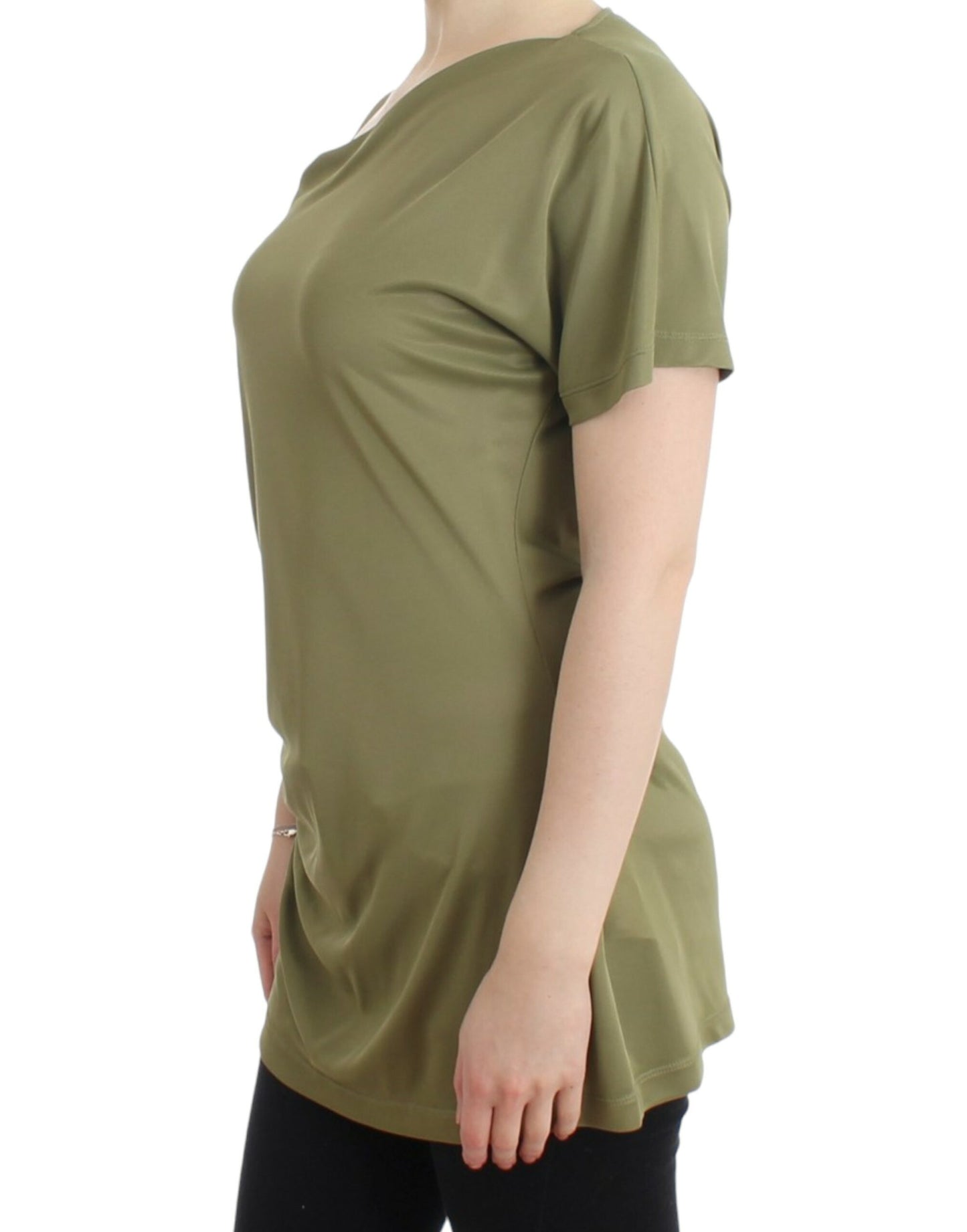 Blouse verte Cavalli