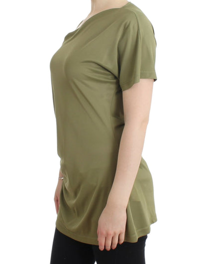 Blouse verte Cavalli