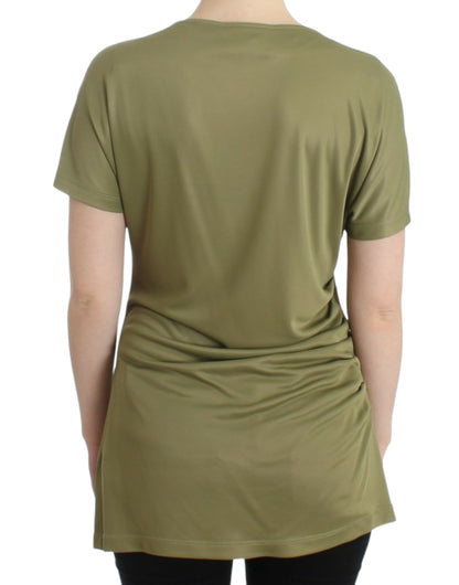 Blouse verte Cavalli