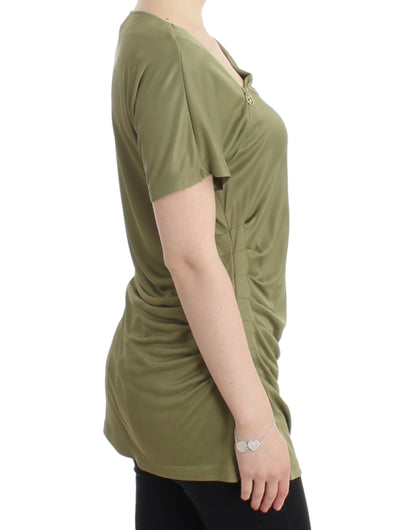 Blouse verte Cavalli