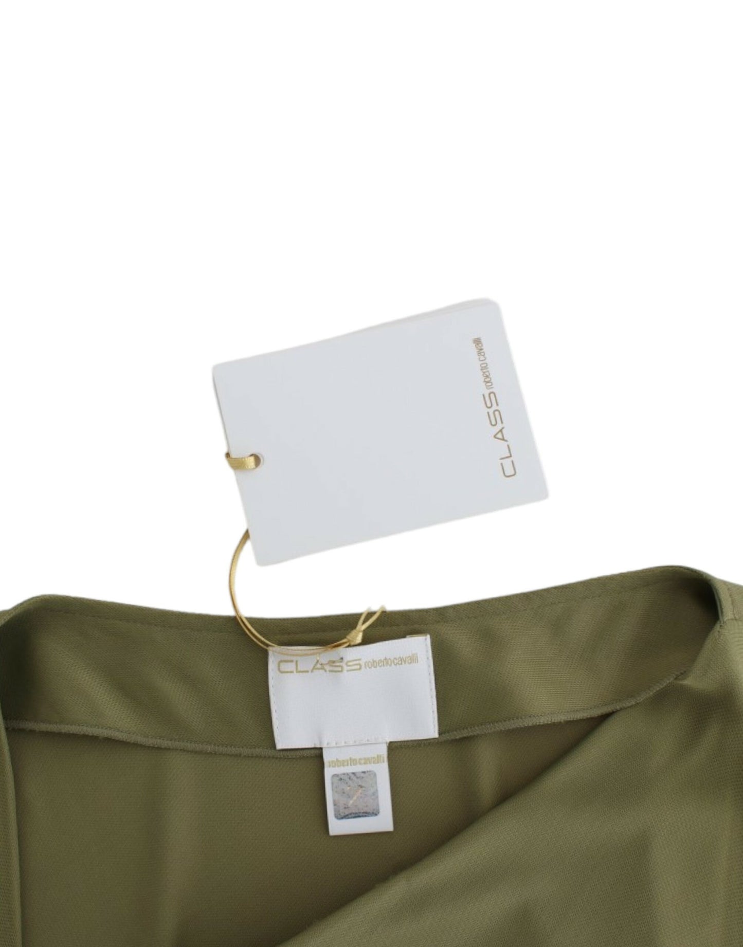 Blouse verte Cavalli
