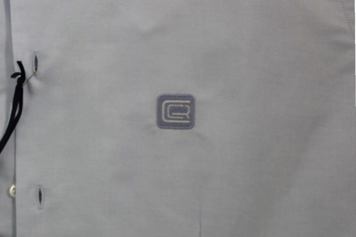 Chemise en coton bleu clair de Cavalli