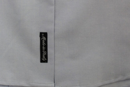 Chemise en coton bleu clair de Cavalli