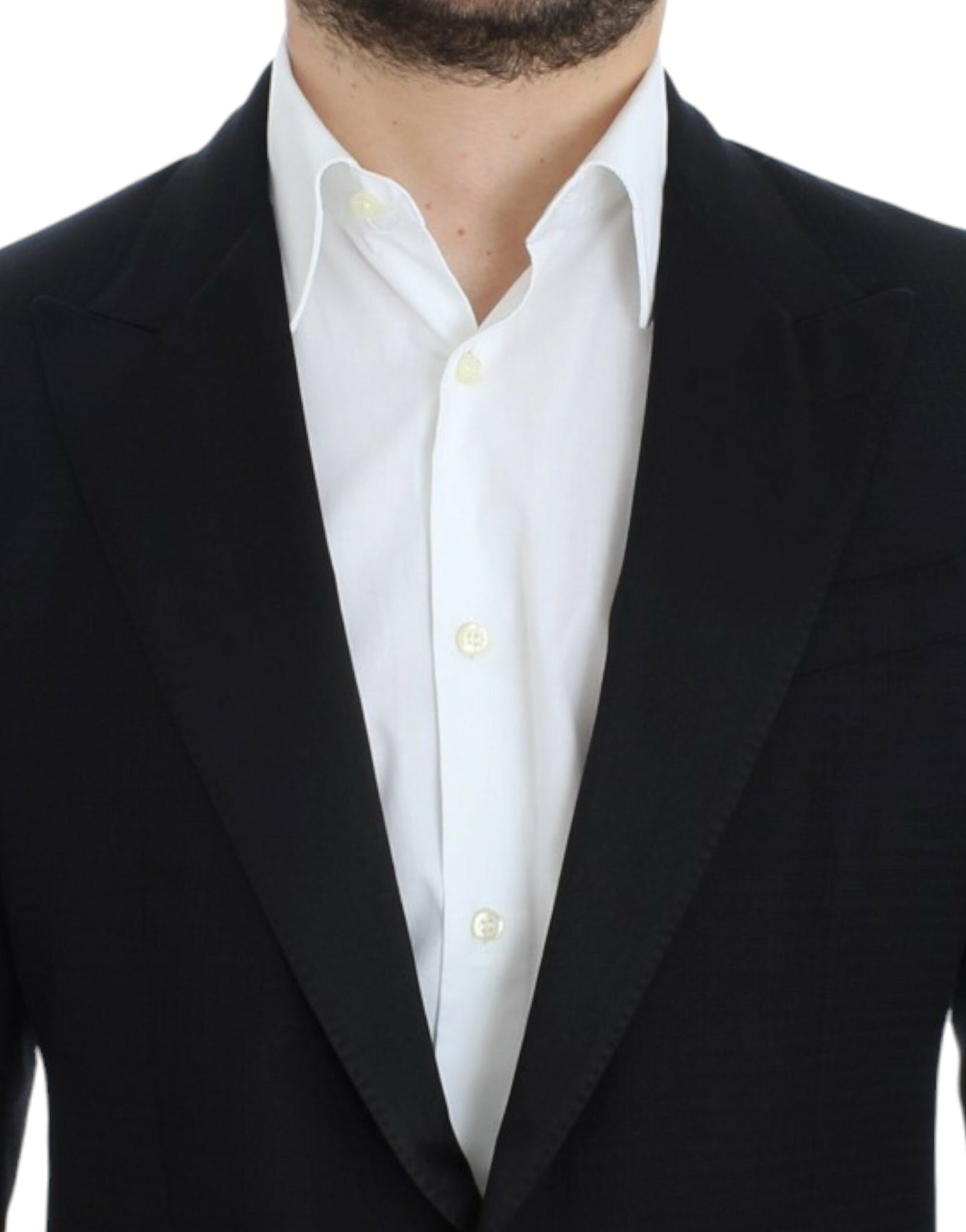 Dolce &amp; Gabbana Blazer SICILIA en laine et soie noire