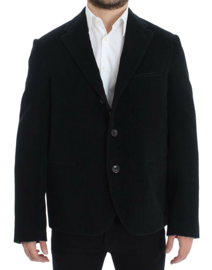 Dolce &amp; Gabbana Blazer MARTINI en jersey noir