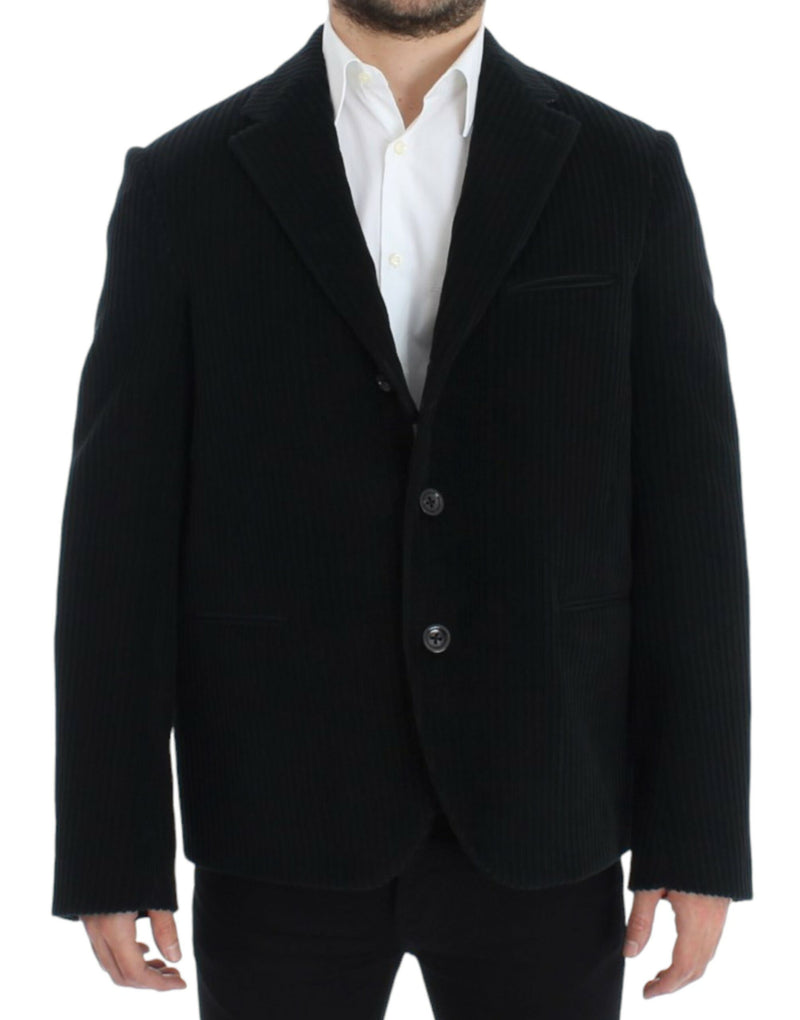 Dolce &amp; Gabbana Blazer MARTINI en jersey noir