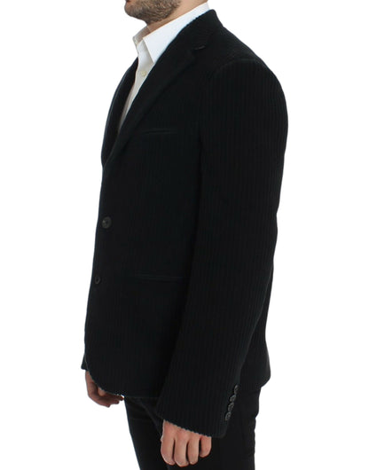 Dolce &amp; Gabbana Blazer MARTINI en jersey noir
