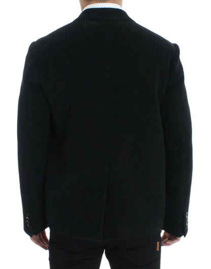 Dolce &amp; Gabbana Blazer MARTINI en jersey noir