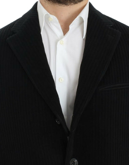Dolce &amp; Gabbana Blazer MARTINI en jersey noir
