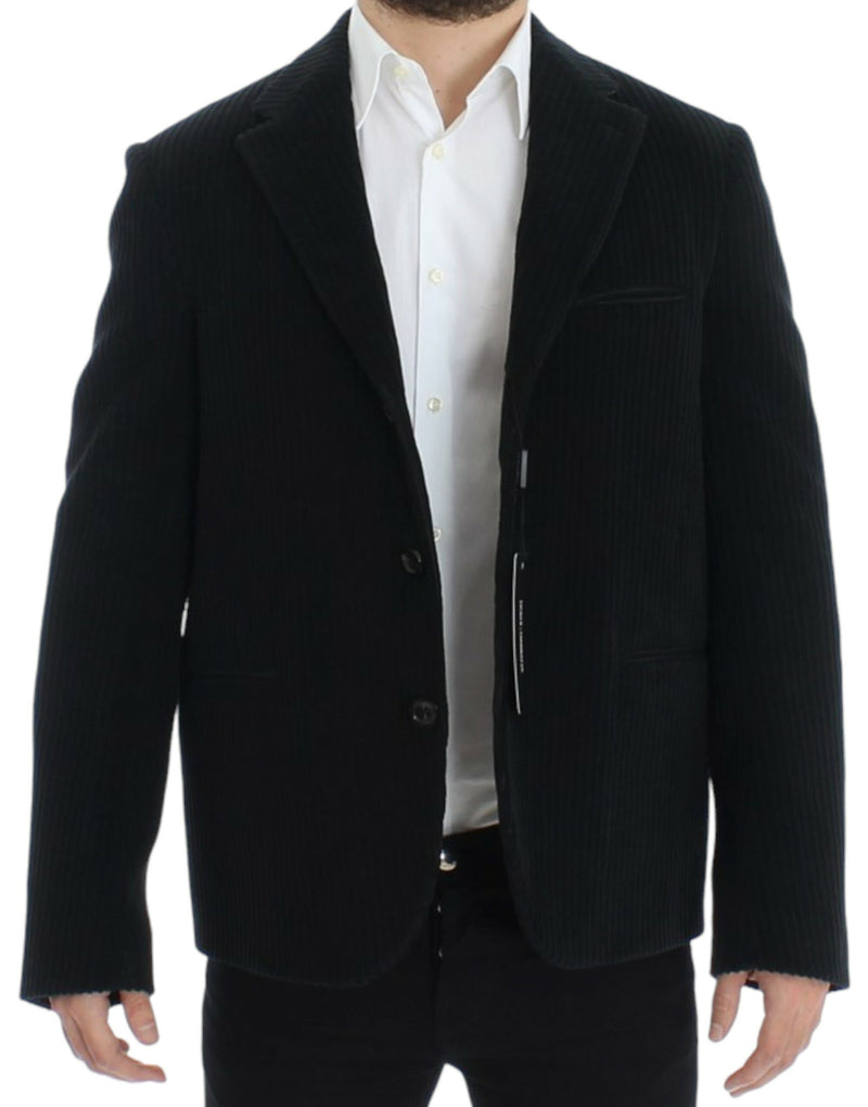 Dolce &amp; Gabbana Blazer MARTINI en jersey noir