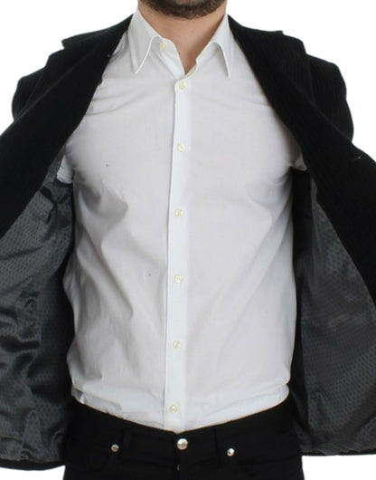 Dolce &amp; Gabbana Blazer MARTINI en jersey noir
