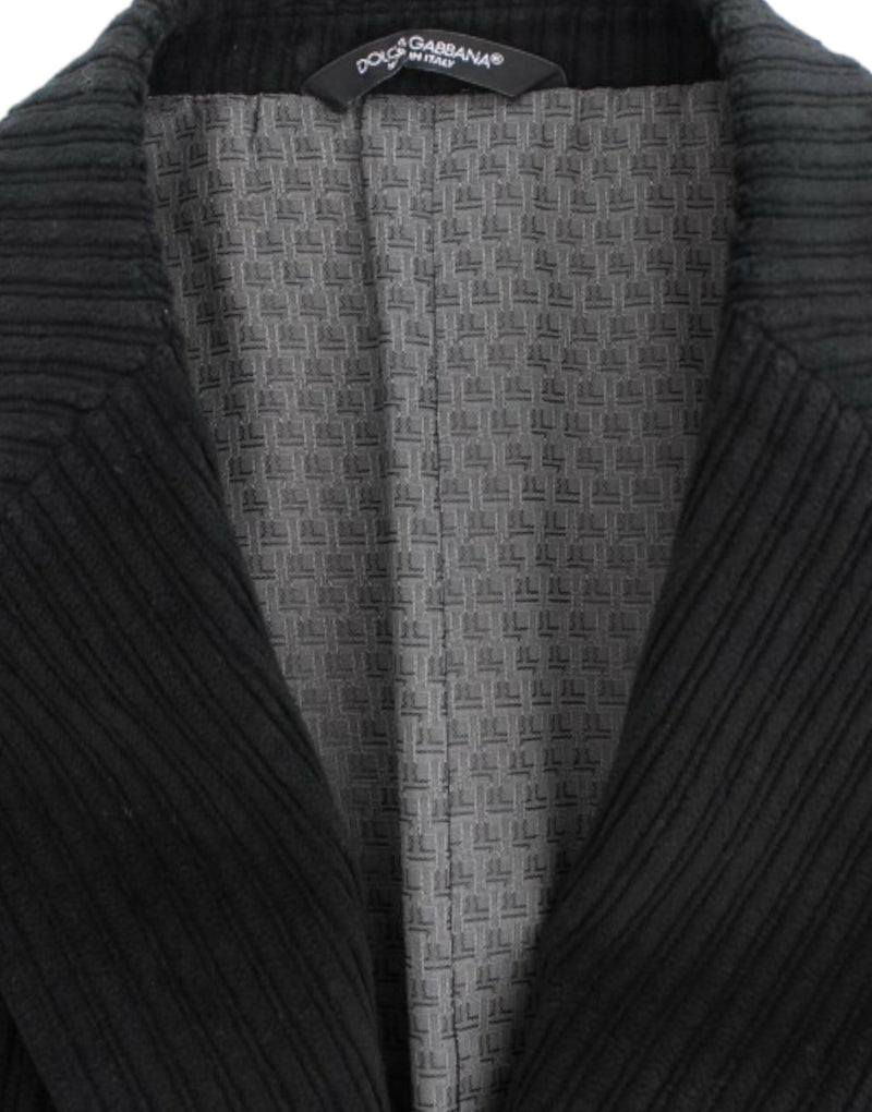 Dolce &amp; Gabbana Blazer MARTINI en jersey noir