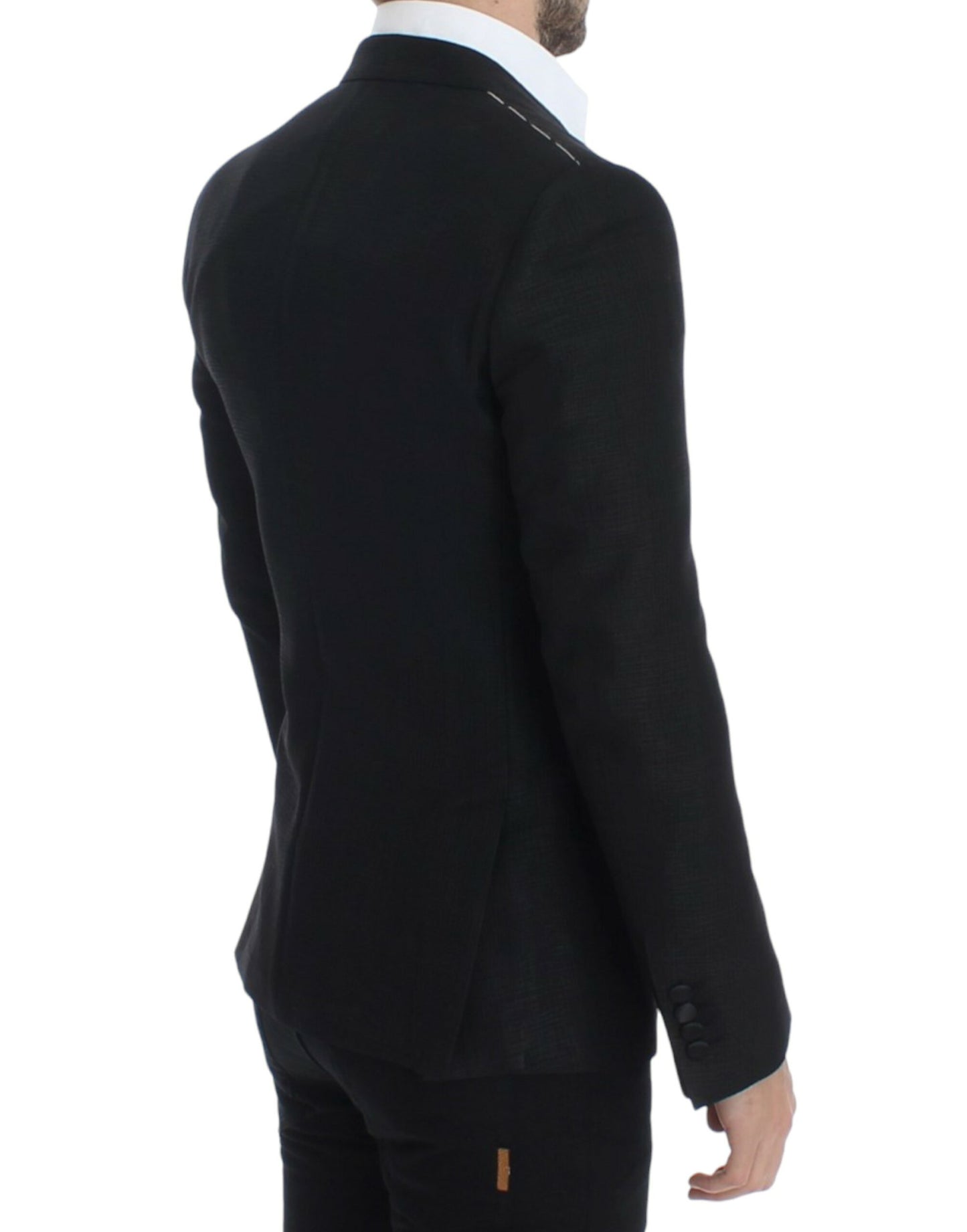 Dolce &amp; Gabbana Blazer MARTINI slim en laine noire
