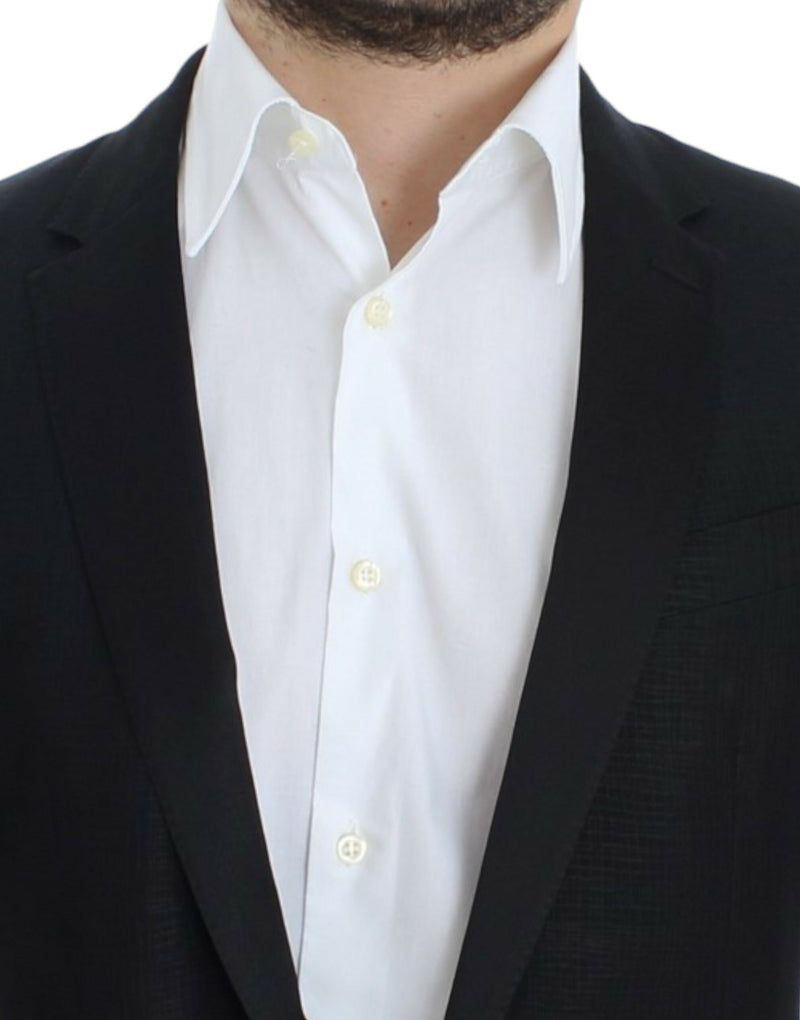 Dolce &amp; Gabbana Blazer MARTINI slim en laine noire