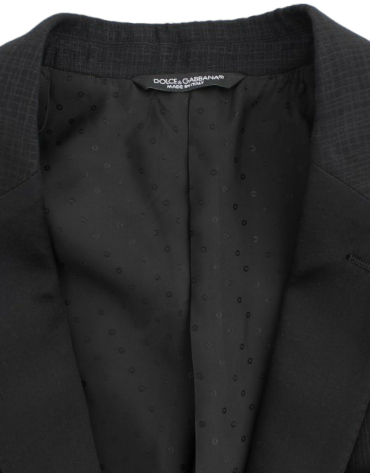 Dolce &amp; Gabbana Blazer MARTINI slim en laine noire