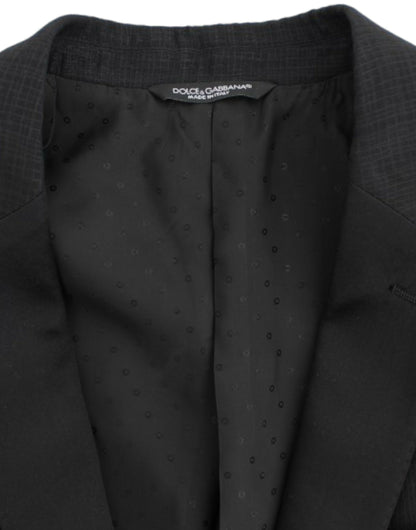 Dolce &amp; Gabbana Blazer MARTINI slim en laine noire