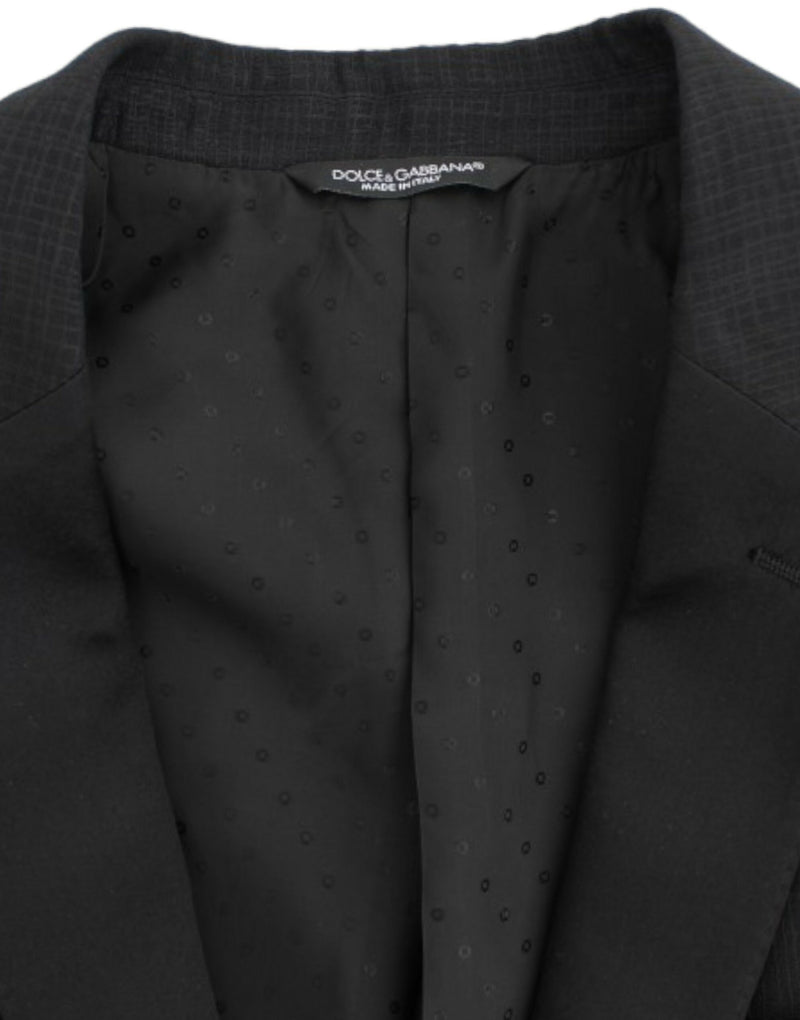 Dolce &amp; Gabbana Blazer MARTINI slim en laine noire