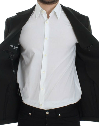 Dolce &amp; Gabbana, blazer vert en cachemire à deux boutons