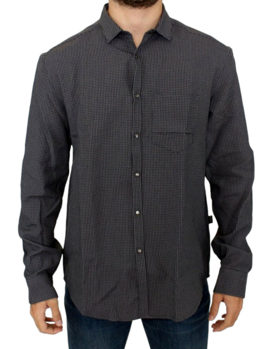 Chemise décontractée en lin gris de Costume National