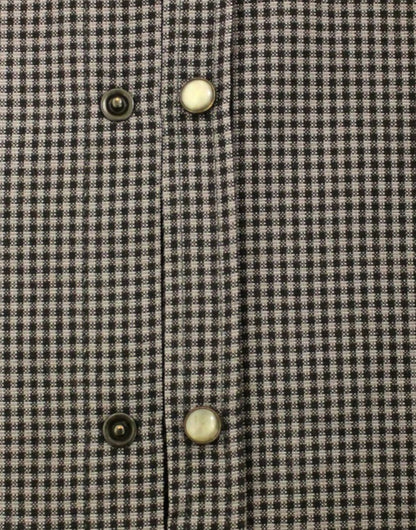 Chemise décontractée en lin gris de Costume National