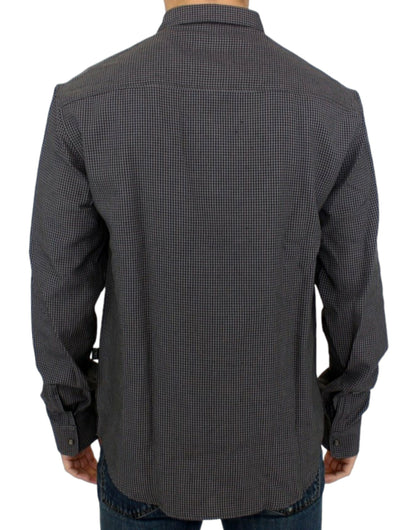 Chemise décontractée en lin gris de Costume National