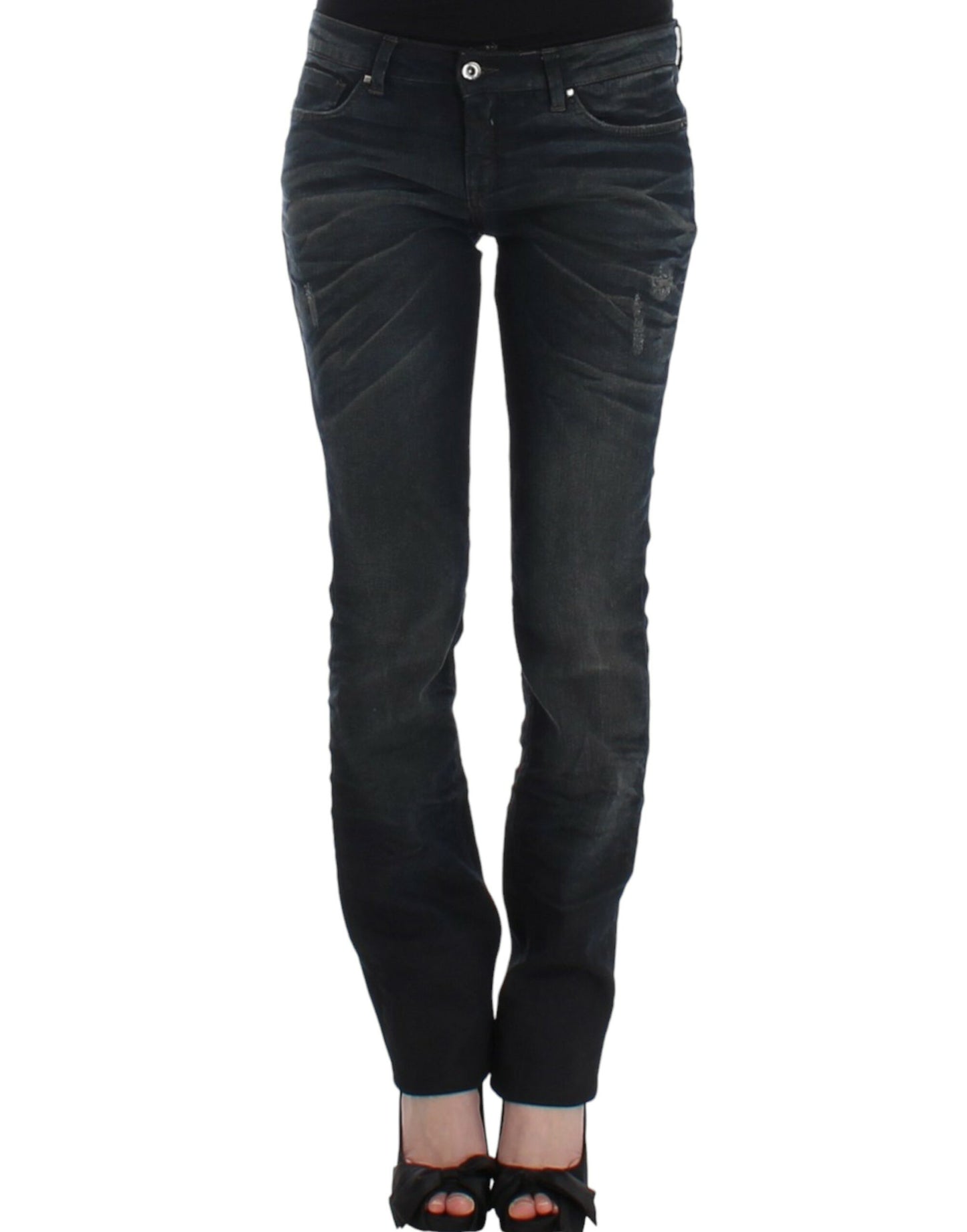 Costume National, jeans skinny bleus