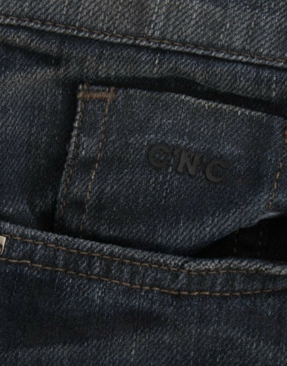Costume National, jeans skinny bleus