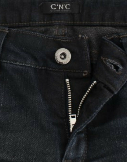 Costume National, jeans skinny bleus