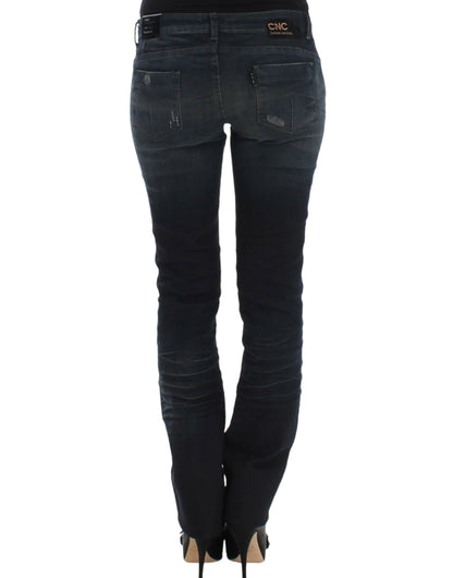 Costume National, jeans skinny bleus