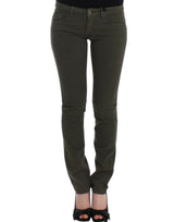 Costume National, jeans slim vert