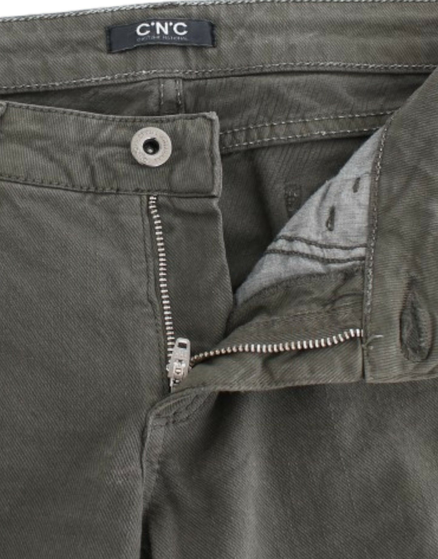 Costume National, jeans slim vert