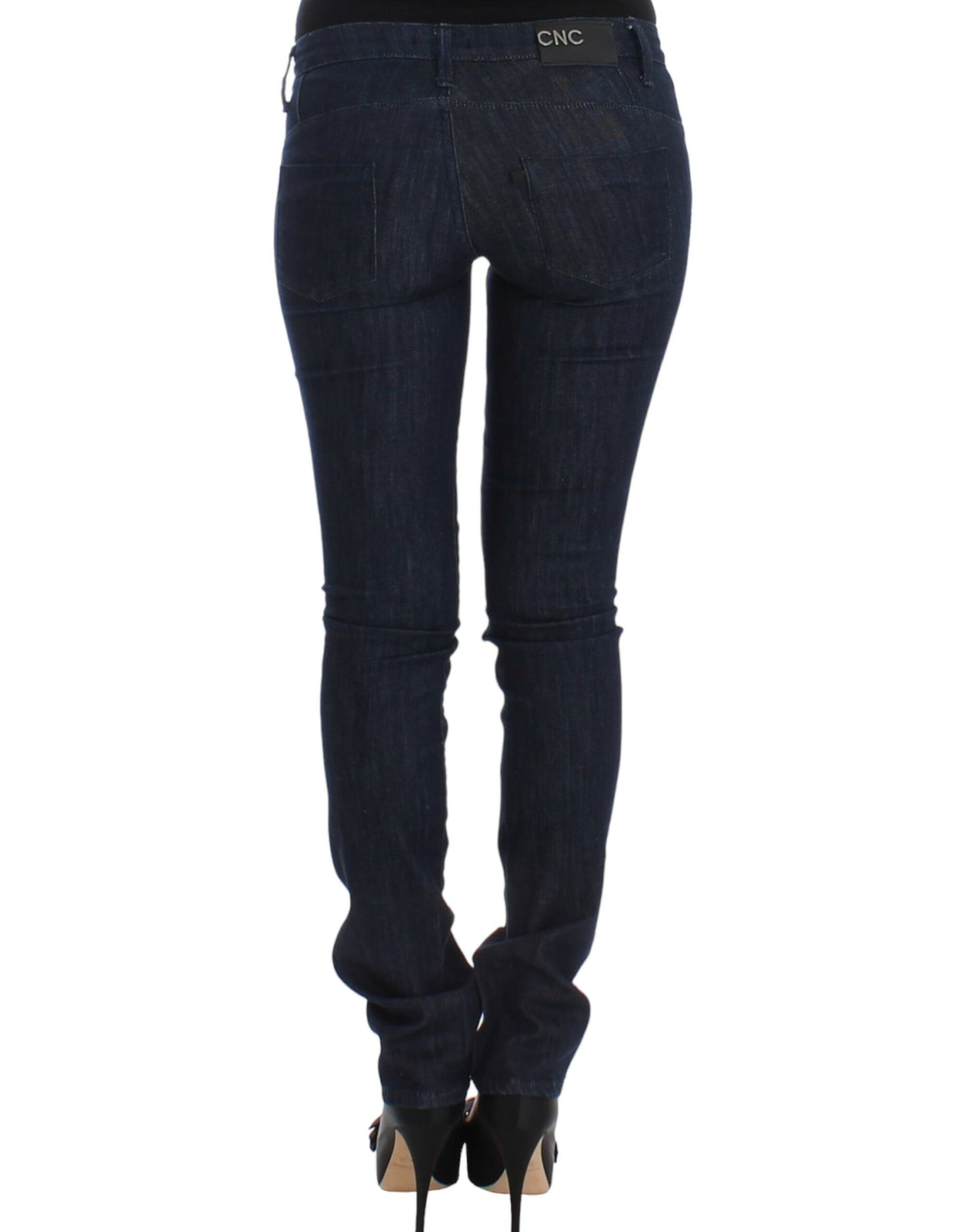 Costume National, jeans skinny bleus