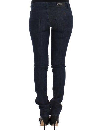 Costume National, jeans skinny bleus