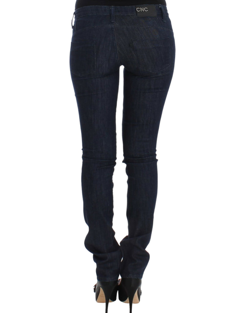 Costume National, jeans skinny bleus